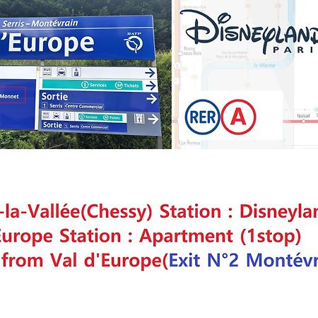 Cosy Apartment - Parking, Garden,10Mn From Disneyland! Монтеврен Екстериор снимка